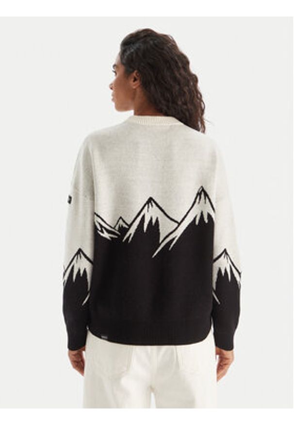 Roxy Sweter Cozy Sound ERJSW03657 Czarny Regular Fit. Kolor: czarny. Materiał: bawełna