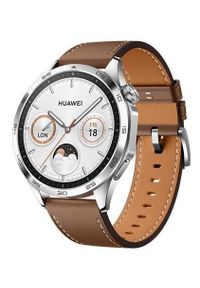 HUAWEI - Smartwatch Huawei Watch GT 4 46mm Classic. Rodzaj zegarka: smartwatch. Styl: klasyczny, sportowy #1