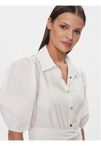 Fracomina Sukienka koszulowa FR24SD2023W68201 Biały Regular Fit. Kolor: biały. Materiał: bawełna. Typ sukienki: koszulowe #2