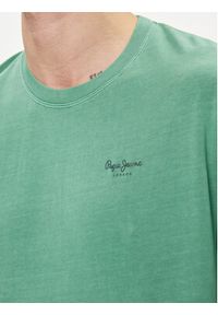 Pepe Jeans T-Shirt Jacko PM508664 Zielony Regular Fit. Kolor: zielony. Materiał: bawełna