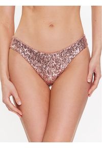 Guess Dół od bikini E3GO01 KBMV0 Różowy. Kolor: różowy. Materiał: syntetyk