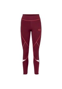 KARI TRAA - Damskie legginsy Kari Traa Louise 2.0. Kolor: czerwony. Sport: fitness