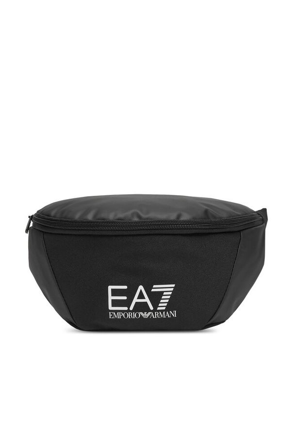 Saszetka nerka EA7 Emporio Armani. Kolor: czarny