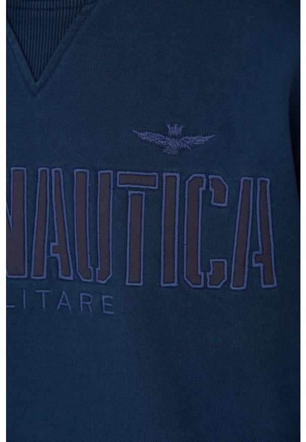 Aeronautica Militare - AERONAUTICA MILITARE Granatowa męska bluza, Rozmiar XXL. Kolor: niebieski