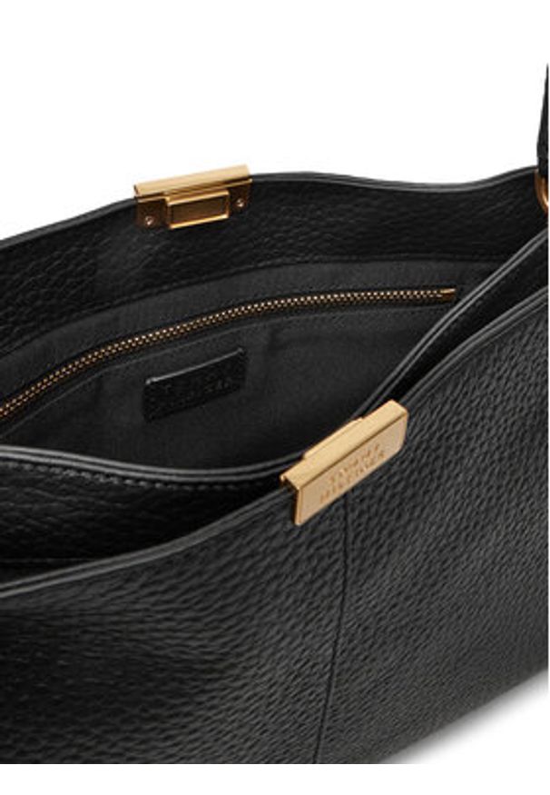 TOMMY HILFIGER - Tommy Hilfiger Torebka AW0AW17661 Czarny. Kolor: czarny. Materiał: skórzane