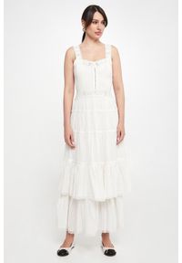 Twinset Milano - Sukienka maxi TWINSET. Długość: maxi