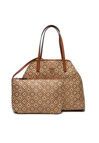 Guess Torebka Vikky HWWR93 18290 Beżowy. Kolor: beżowy. Materiał: skórzane