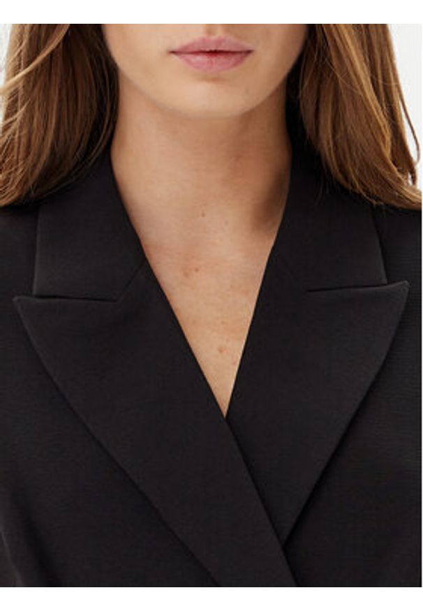 DKNY Sukienka koktajlowa DD5U1H66 Czarny Slim Fit. Kolor: czarny. Materiał: syntetyk. Styl: wizytowy