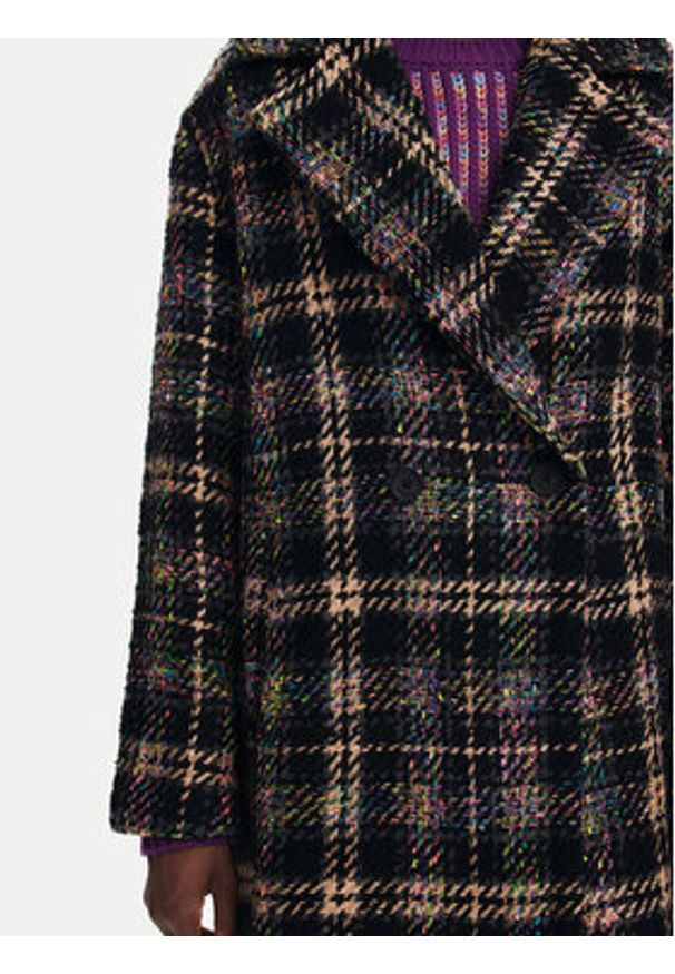 Desigual Płaszcz przejściowy Corcega 24WWEWAW Brązowy Regular Fit. Kolor: brązowy. Materiał: syntetyk