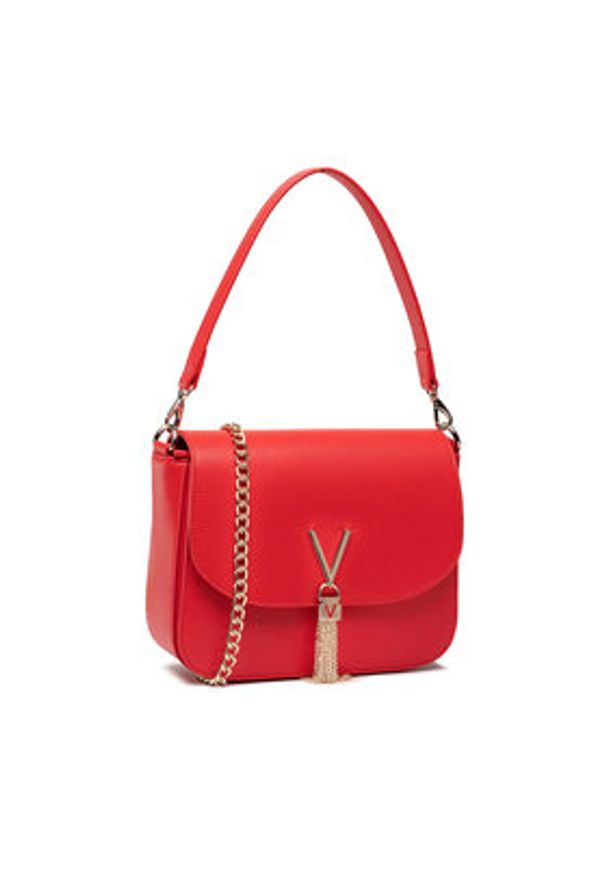 VALENTINO - Valentino Torebka Divina VBS1R404G Czerwony. Kolor: czerwony. Materiał: skórzane