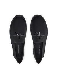 Calvin Klein Jeans Espadryle Espadrille Slipon Ml YM0YM00935 Czarny. Kolor: czarny. Materiał: materiał #6