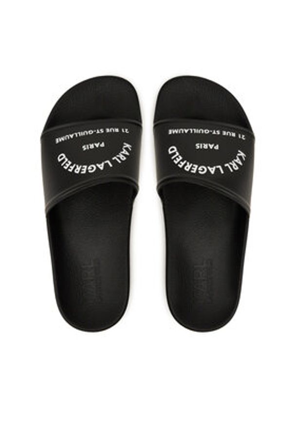 Karl Lagerfeld - KARL LAGERFELD Klapki Kondo 2.0 KL80908A Czarny. Kolor: czarny
