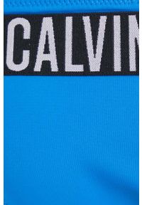 Calvin Klein figi kąpielowe kolor granatowy. Kolor: niebieski. Materiał: materiał. Wzór: nadruk #2