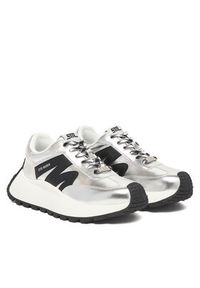 Steve Madden Sneakersy Supercampo SM11004808 Srebrny. Kolor: srebrny. Materiał: skóra, zamsz #3