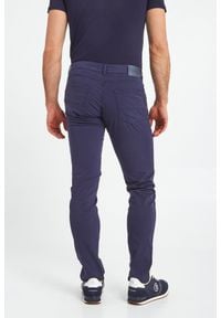 Trussardi Jeans - SPODNIE CLOSE 370 TRUSSARDI. Wzór: aplikacja #5