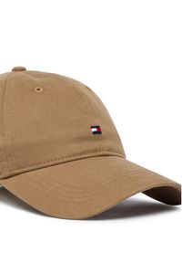 TOMMY HILFIGER - Tommy Hilfiger Czapka z daszkiem Th Flag '85 Soft 6 Panel Cap AM0AM12531 Brązowy jasny. Kolor: brązowy. Materiał: bawełna #2