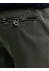 Jack & Jones Chinosy Marco Arthur 12260904 Szary Slim Fit. Kolor: szary. Materiał: bawełna