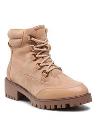 DeeZee Trzewiki WS5577-19 Beżowy. Kolor: beżowy. Materiał: materiał #6