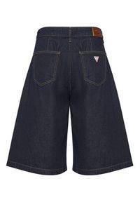 Guess Jeans Bermudy W6GDY5 D7971 Granatowy Bermuda Fit. Kolor: niebieski. Materiał: bawełna #2