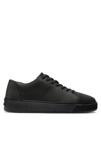 Calvin Klein Sneakersy Low Lace Up Lth Mono HM0HM01236 Czarny. Kolor: czarny. Materiał: skóra