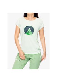 Koszulka szybkoschnąca damska Vaude Tekoa T-Shirt II. Kolor: zielony