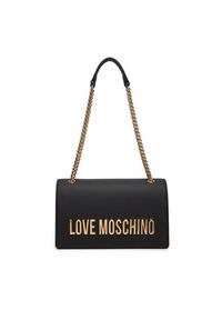 Love Moschino - LOVE MOSCHINO Torebka JC4192PP1LKD0000 Czarny. Kolor: czarny. Materiał: skórzane #5