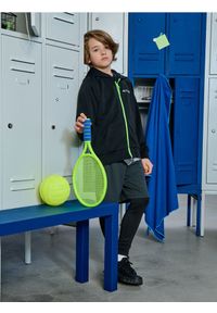 Sinsay - Sportowa bluza hoodie z napisem - szary. Kolor: szary. Wzór: napisy