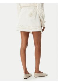 Tommy Jeans Spódnica mini DW0DW22297 Biały Regular Fit. Kolor: biały. Materiał: bawełna #4