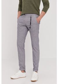 Strellson - Spodnie. Kolor: niebieski. Materiał: tkanina #1