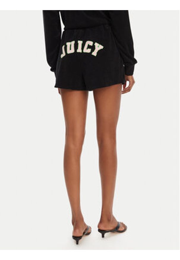 Juicy Couture Szorty sportowe Perkin JCWHS125322 Czarny Relaxed Fit. Kolor: czarny. Materiał: bawełna