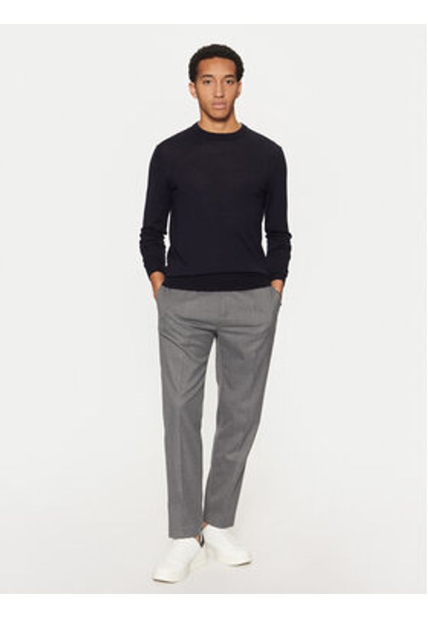 Guess Sweter M5RR36 Z3LZ0 Niebieski Regular Fit. Kolor: niebieski. Materiał: wełna