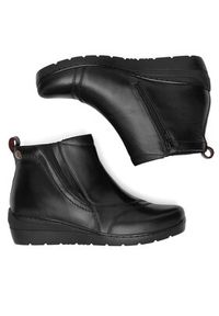 Go Soft Botki WI16-WARUNA-09 Czarny. Kolor: czarny. Materiał: skóra #3