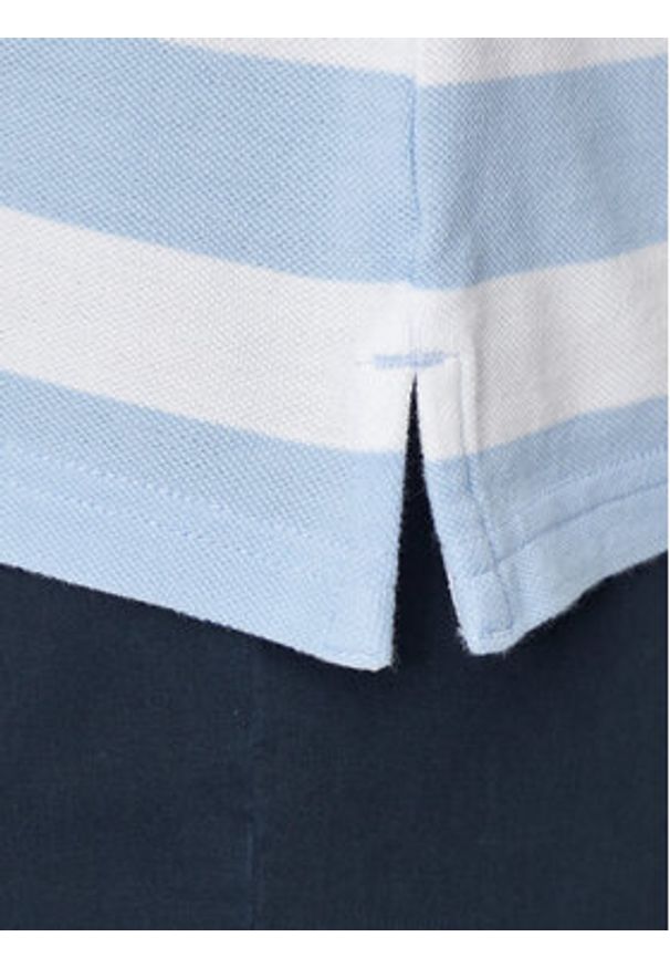 Helly Hansen Polo Koster Polo 34299 Błękitny Regular Fit. Typ kołnierza: polo. Kolor: niebieski. Materiał: bawełna