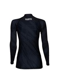 Koszulka sportowa damska Rashguard do MMA EXTREME HOBBY SHADOW. Kolor: czarny. Materiał: elastan, poliester. Długość rękawa: długi rękaw. Długość: długie. Sport: fitness