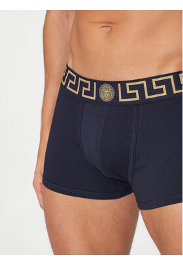 VERSACE - Versace Komplet 3 par bokserek AU10326 1A10011 Kolorowy. Materiał: bawełna. Wzór: kolorowy