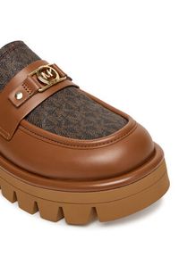 MICHAEL Michael Kors Loafersy Mandy 40T5MAFP2L Brązowy. Kolor: brązowy. Materiał: skóra #4