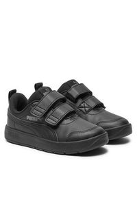 Puma Sneakersy Courtflex V3 V PS 397642 01 Czarny. Kolor: czarny. Materiał: skóra
