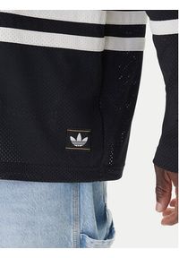 Adidas - adidas Longsleeve JY0251 Beżowy Loose Fit. Kolor: beżowy. Materiał: syntetyk. Długość rękawa: długi rękaw