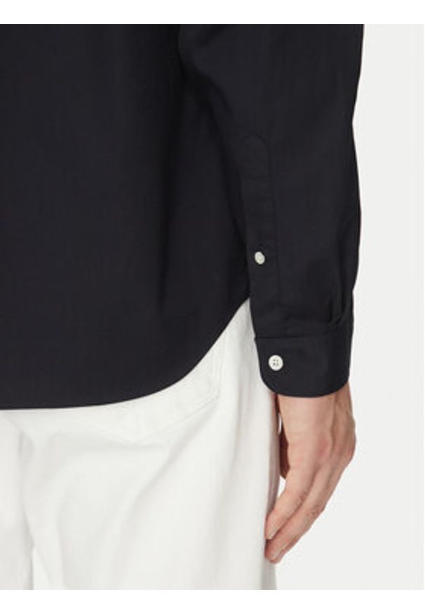 Lacoste Koszula CH2933 Czarny Regular Fit. Kolor: czarny. Materiał: bawełna