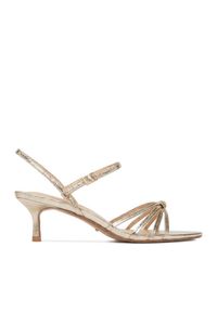 DeeZee Sandały CEO-CWBF17702 Złoty. Kolor: złoty. Materiał: materiał #1