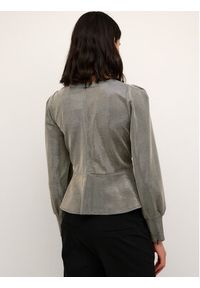 Karen by Simonsen Bluzka Kansaskb 10104595 Srebrny Shaped Fit. Kolor: srebrny. Materiał: syntetyk #2