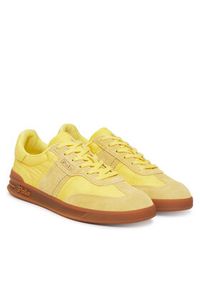 Polo Ralph Lauren Sneakersy 804P04919004 Żółty. Kolor: żółty. Materiał: zamsz, skóra #4