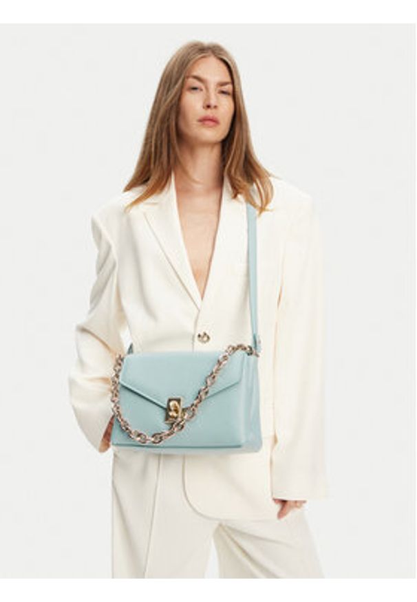 Furla Torebka WB01448 BX3227 AQ000 Niebieski. Kolor: niebieski. Materiał: skórzane