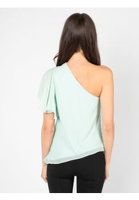 Patrizia Pepe Bluzka | DC1255/A2IW | Kobieta | Błękitny. Okazja: na co dzień. Kolor: niebieski. Materiał: wiskoza. Styl: elegancki, casual #5