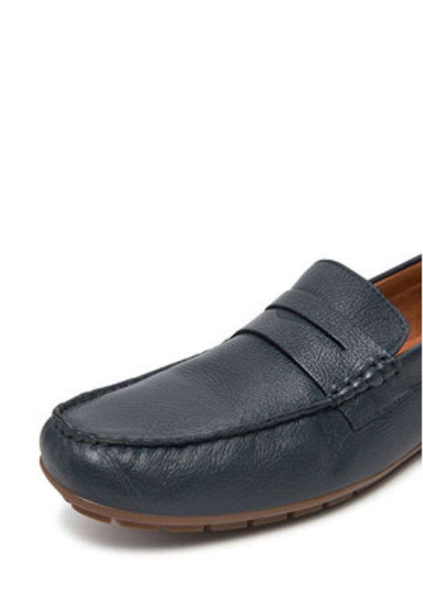 Lasocki Mokasyny SPIKE-24 MB Granatowy. Kolor: niebieski. Materiał: skóra