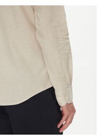 La Martina Koszula Alvin MAC006 TL141 Beżowy Regular Fit. Kolor: beżowy. Materiał: bawełna #3