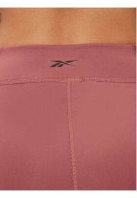 Reebok Szorty sportowe Yoga Performance IM4043 Różowy Tight Fit. Kolor: różowy. Materiał: syntetyk #3