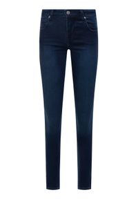 Lee Jeansy Skinny Fit Scarlett L526RKIN Granatowy Skinny Fit. Kolor: niebieski. Materiał: jeans #2