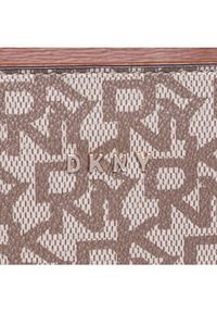 DKNY Torebka Bryant Lg Zip Tote R74AJ014 Brązowy. Kolor: brązowy. Materiał: skórzane #8