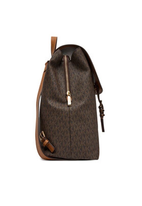 MICHAEL Michael Kors Plecak Quinn 30T5GQNB2B Brązowy. Kolor: brązowy. Materiał: skóra